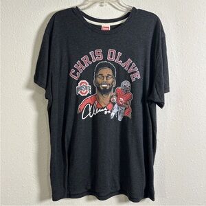 Ohio State Buckeyes Chis Olave #2 Mens T-Shirt XL Homage NCAA New Orleans Saints